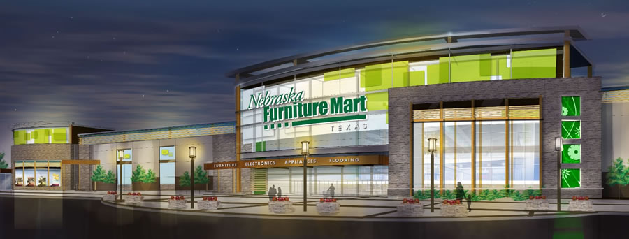 Nebraska Furniture Mart Begins Stocking Shelves For Customers