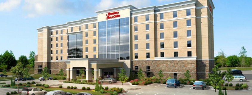 Hampton Inn Breaks Ground at Grandscape